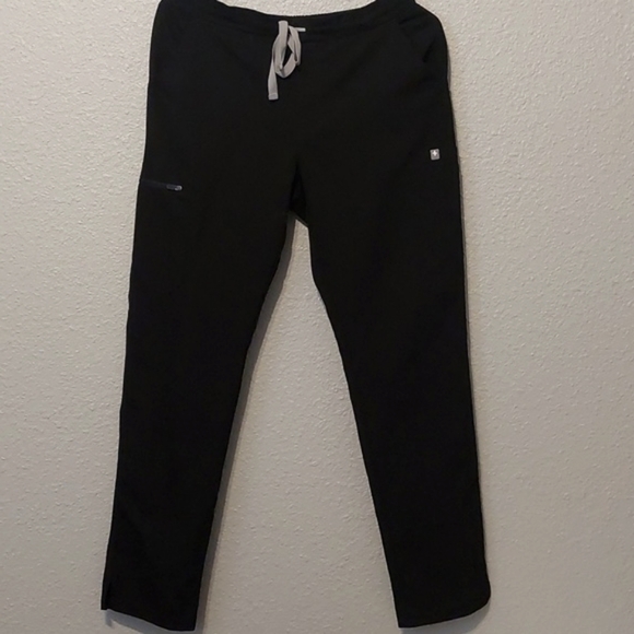Figs Yola Straight Leg Scrub pant black small - Picture 1 of 9